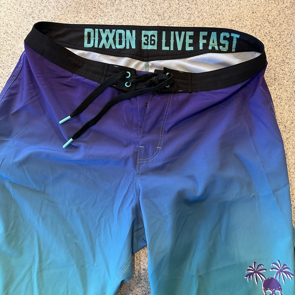 Dixxon board shorts in good condition